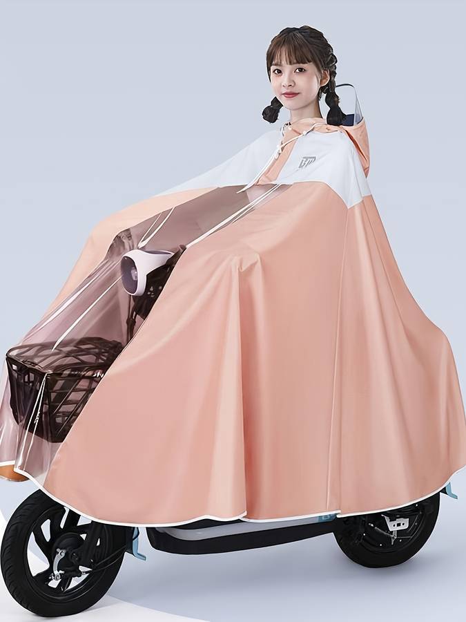 Raincoat Grey White Size Onesize