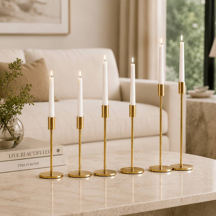 Wedding Supplies Color Golden 6Pcs
