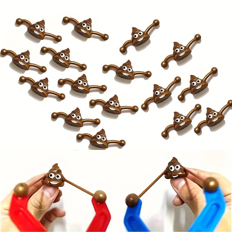 Slingshot Color Slingshot Rack  Add  Poop Bomb 16Pcs