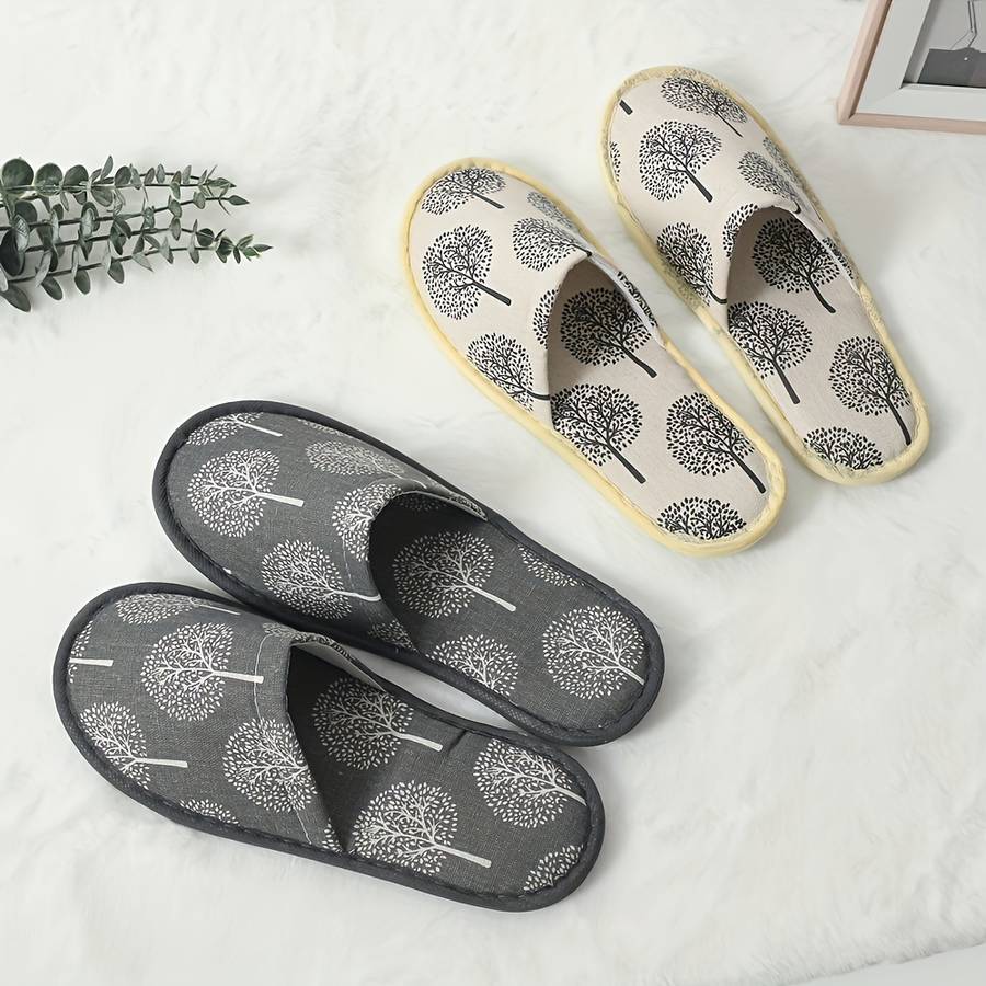 Cotton Slippers Color Grey