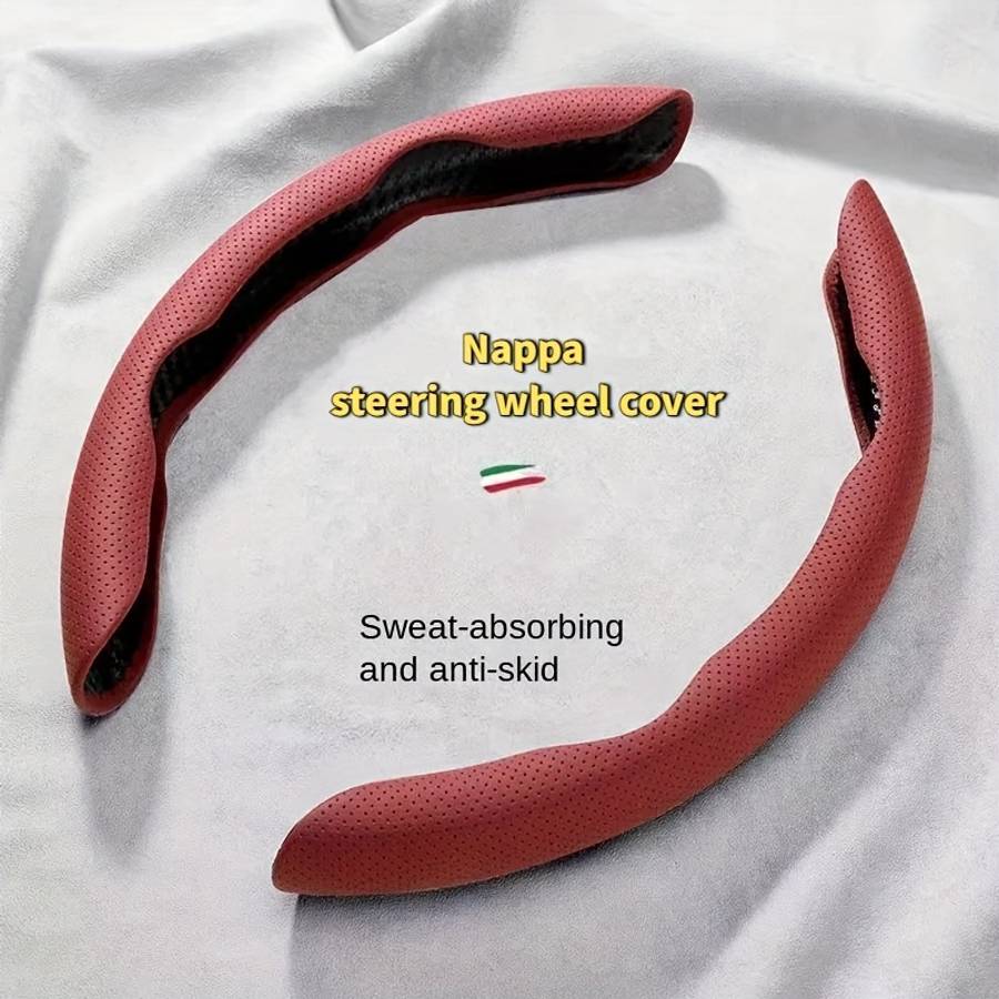 Car Steering Wheel Cover Coffee