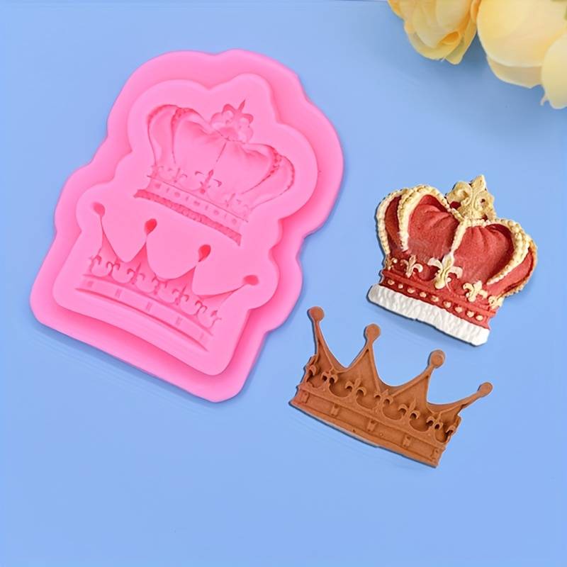 Suitable For Baking Molds Items Crown Silicone Mold