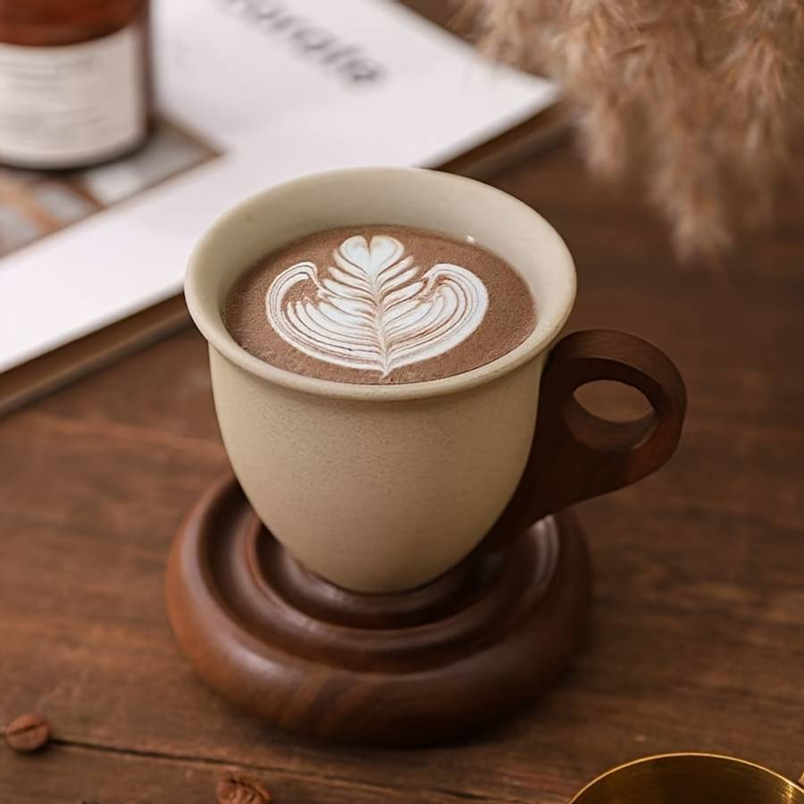 Water Cup Items One Set  Coffee Cup   Coaster