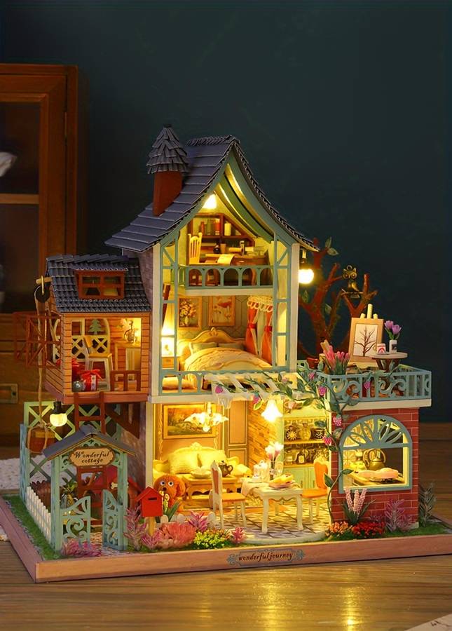 Building Toy Architectural Model Toy Set Style Jungle Secret