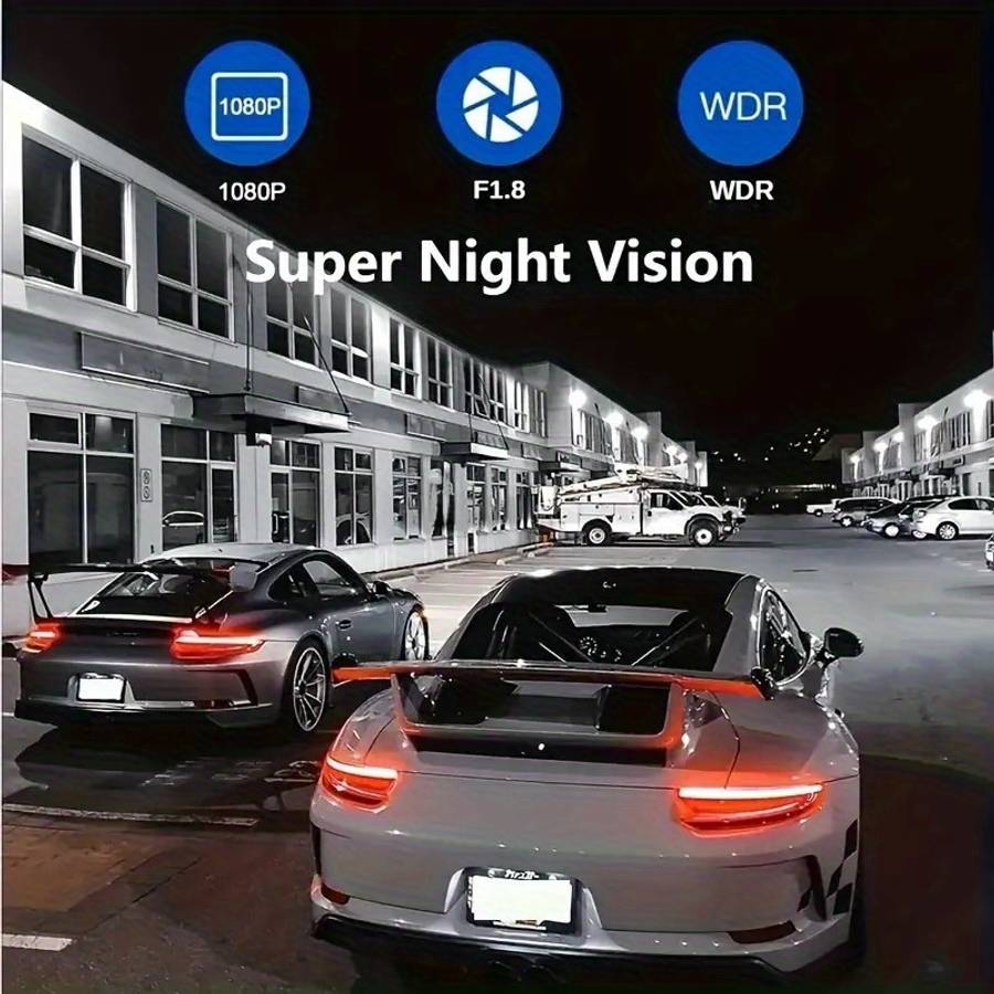 Dashcam Color Black With 32G Memory Card
