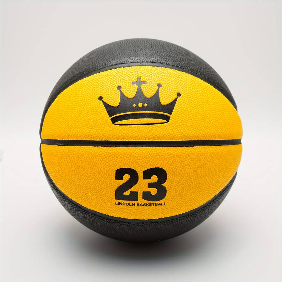 Basketball Color Yellow Black Size  Circumference In Inchessize 17.7874.93Cm