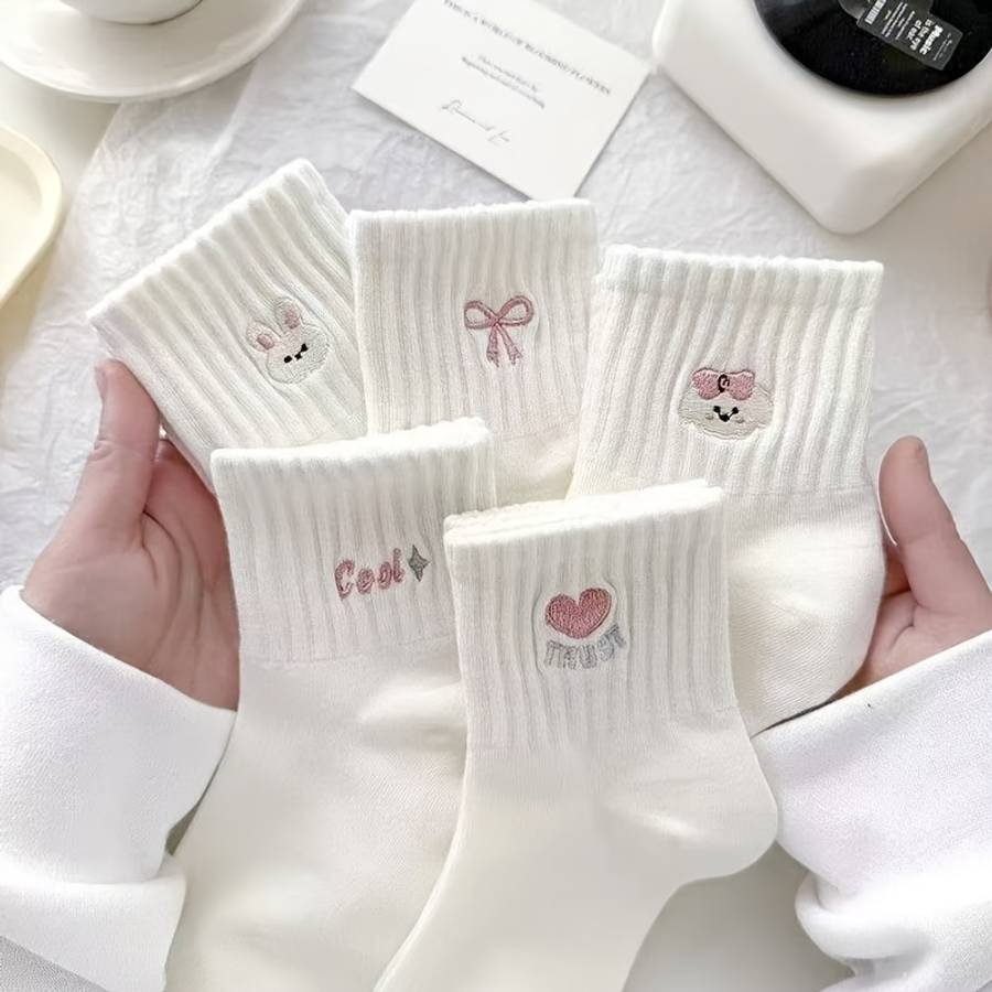 Women S Socks Color White Size Onesize