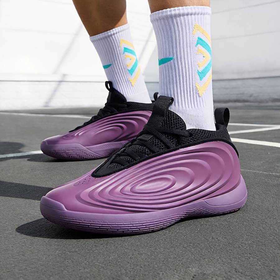 Basketball Shoes Color Purple Sizeuk 7.5
