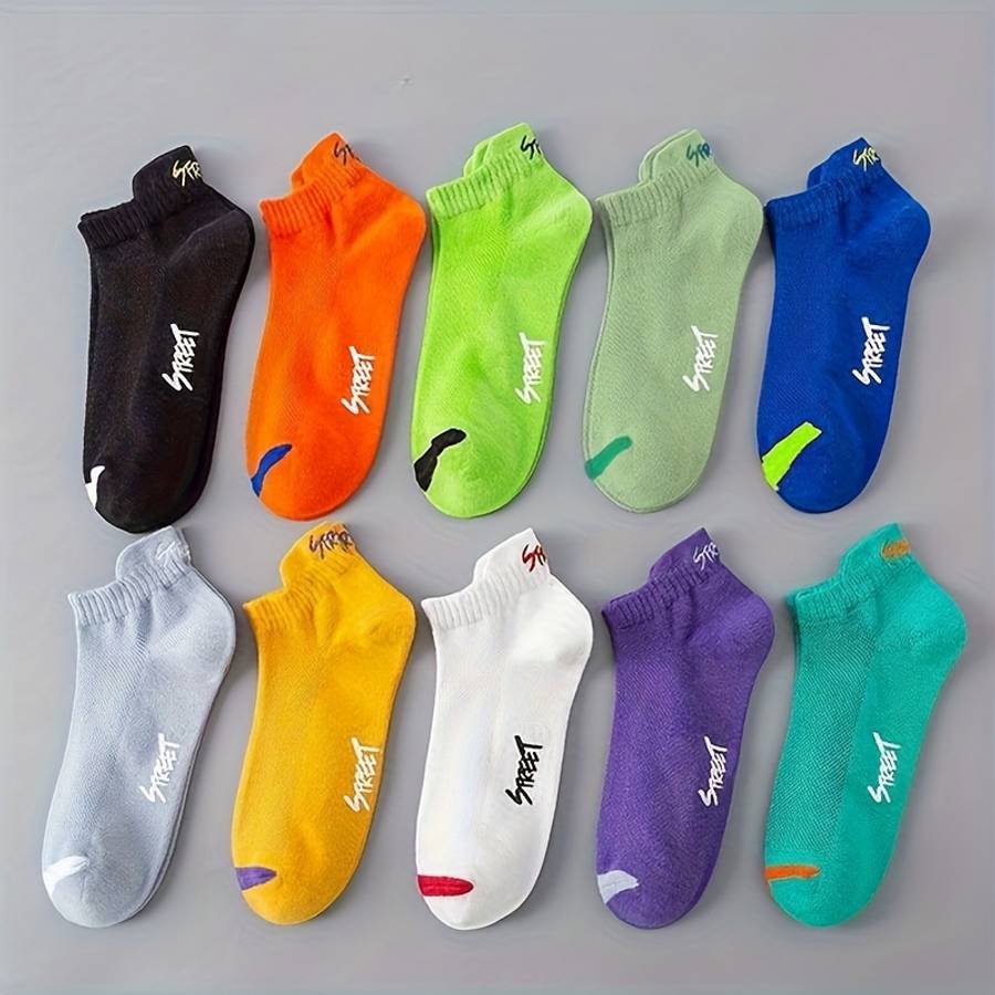 6 Pairs Of Random Mix And Match One Size High Elastic Socks
