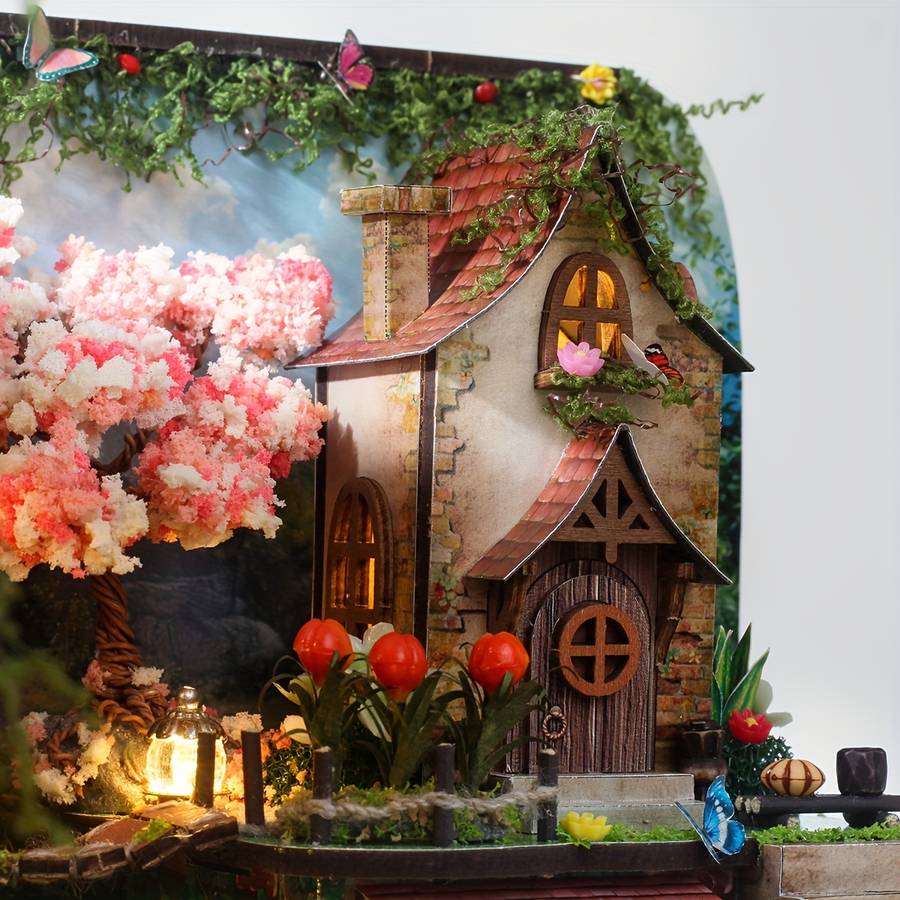 Building Toy Architectural Model Toy Set Items Forest Secret