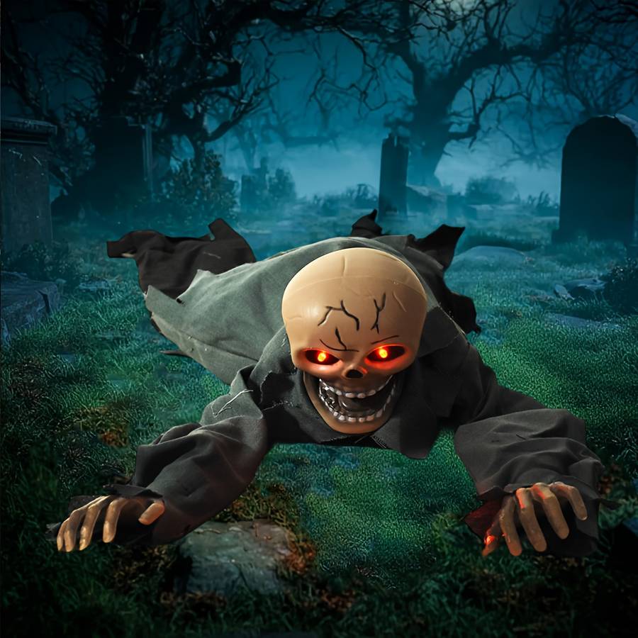 Halloween Decorations Style Bald Head