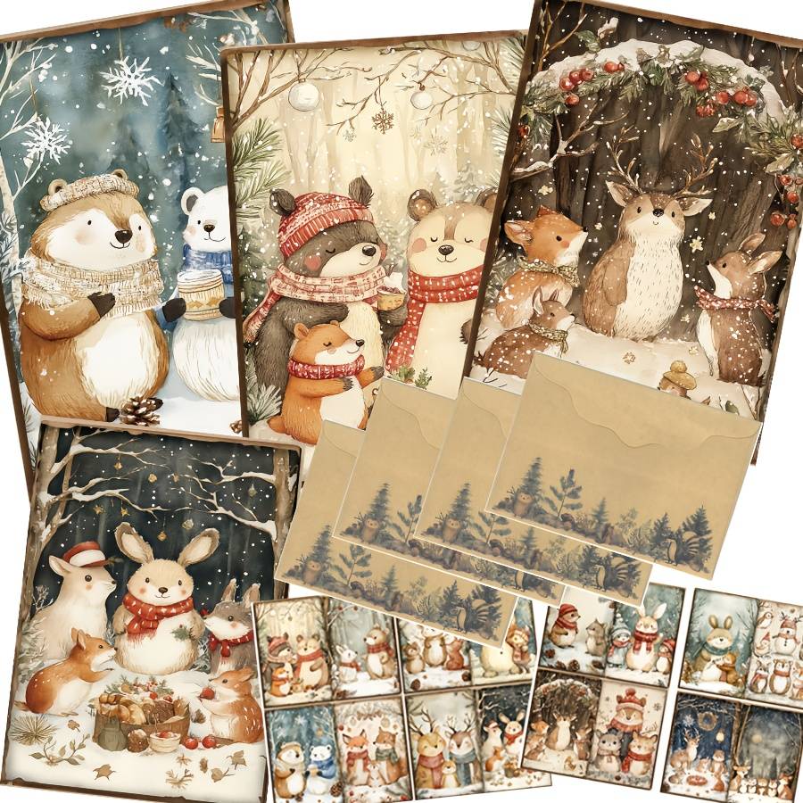 Greeting Cards Style Happy New Year