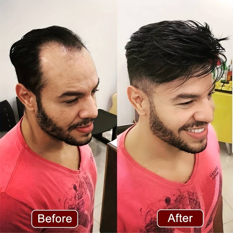 6X8 Mens Wigs Hair Length 15.24Cm