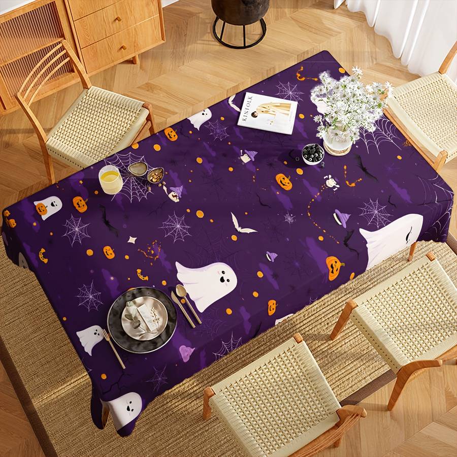Halloween tablecloth decoration size 140cm x 180cm