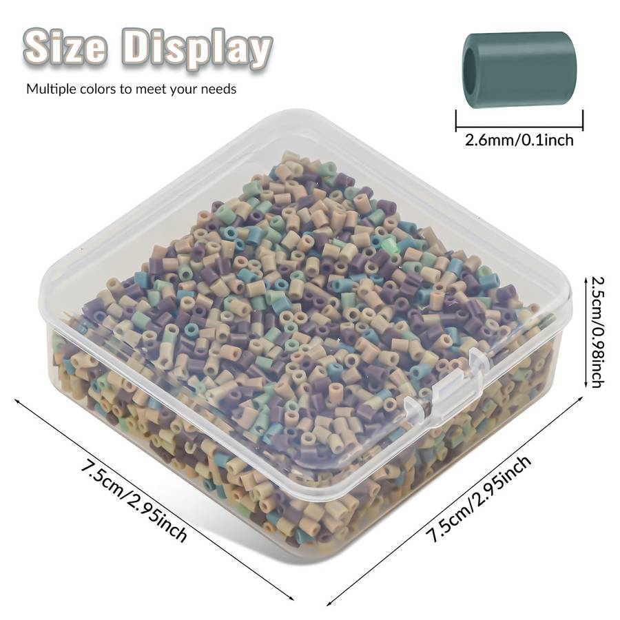 Perler Bead Set Box  Dark Green  M5  3K