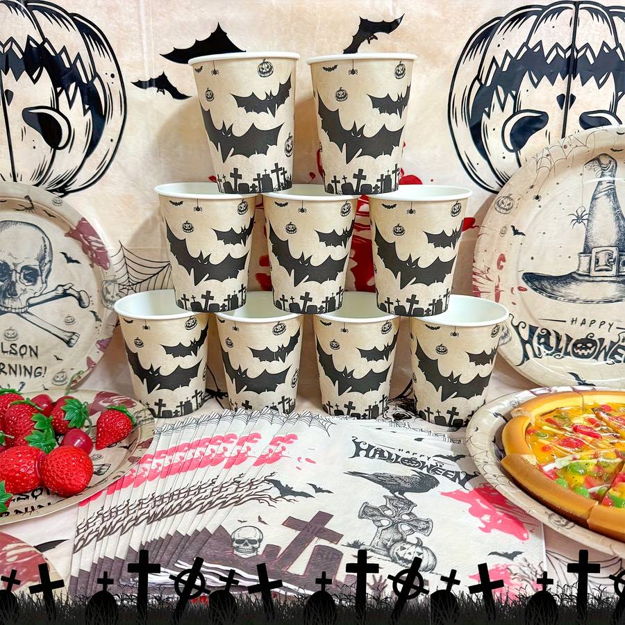 Halloween tablecloth decoration Items Pumpkin Ghost