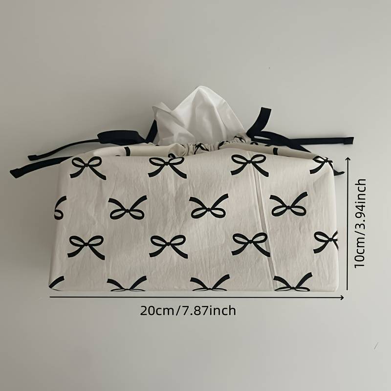 Car Tissue Box Style Bow
