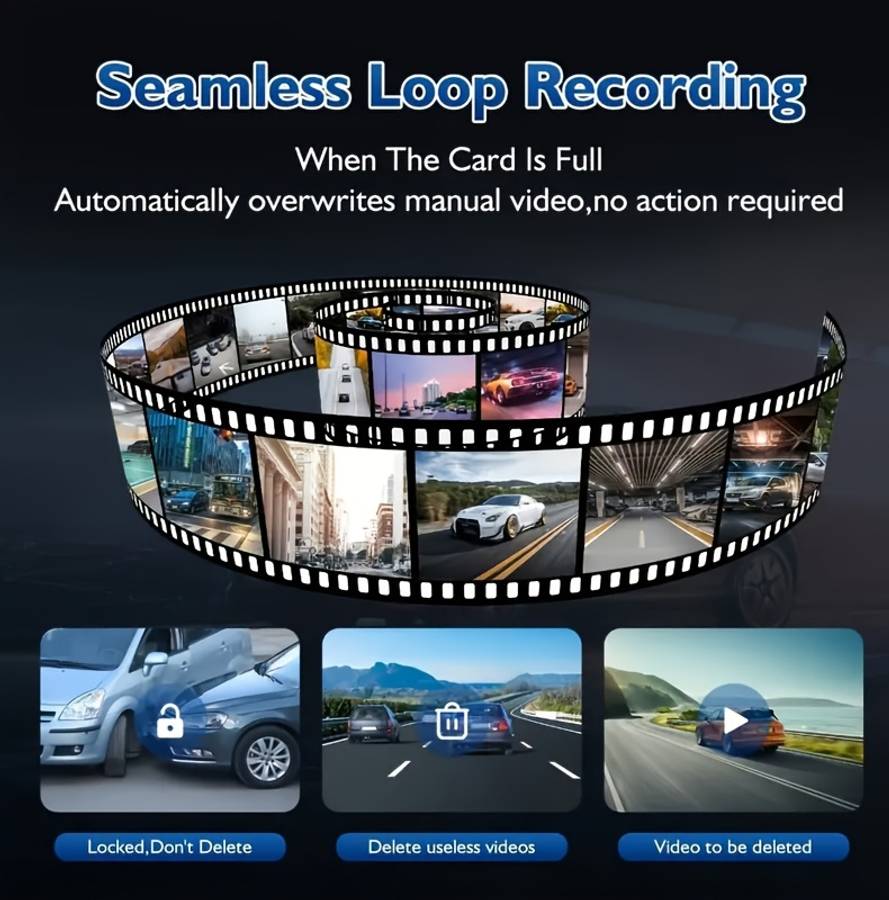 Superior Exclusive Dash Cam Cameras Car Blind Spot Assist Video Recorder Wide