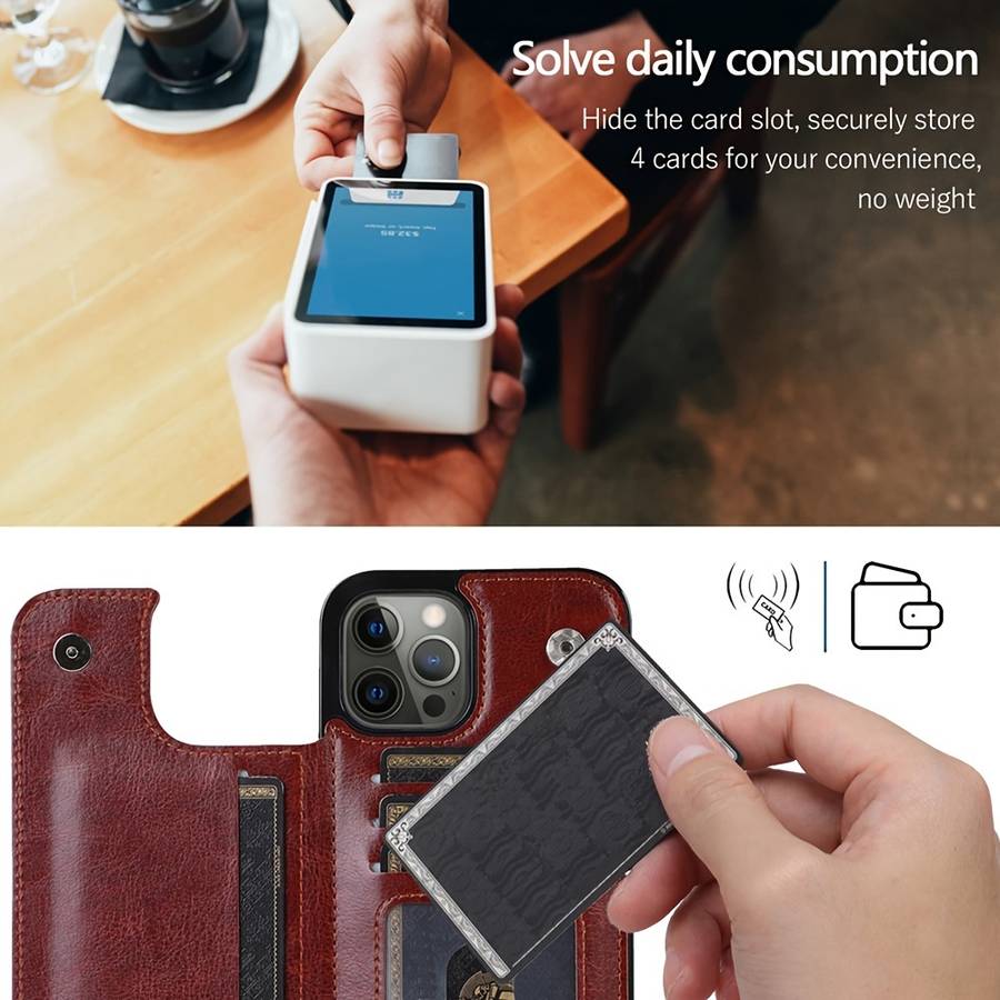 1Pc Brown For iPhone 13 Pro Phone Case Phone Cover