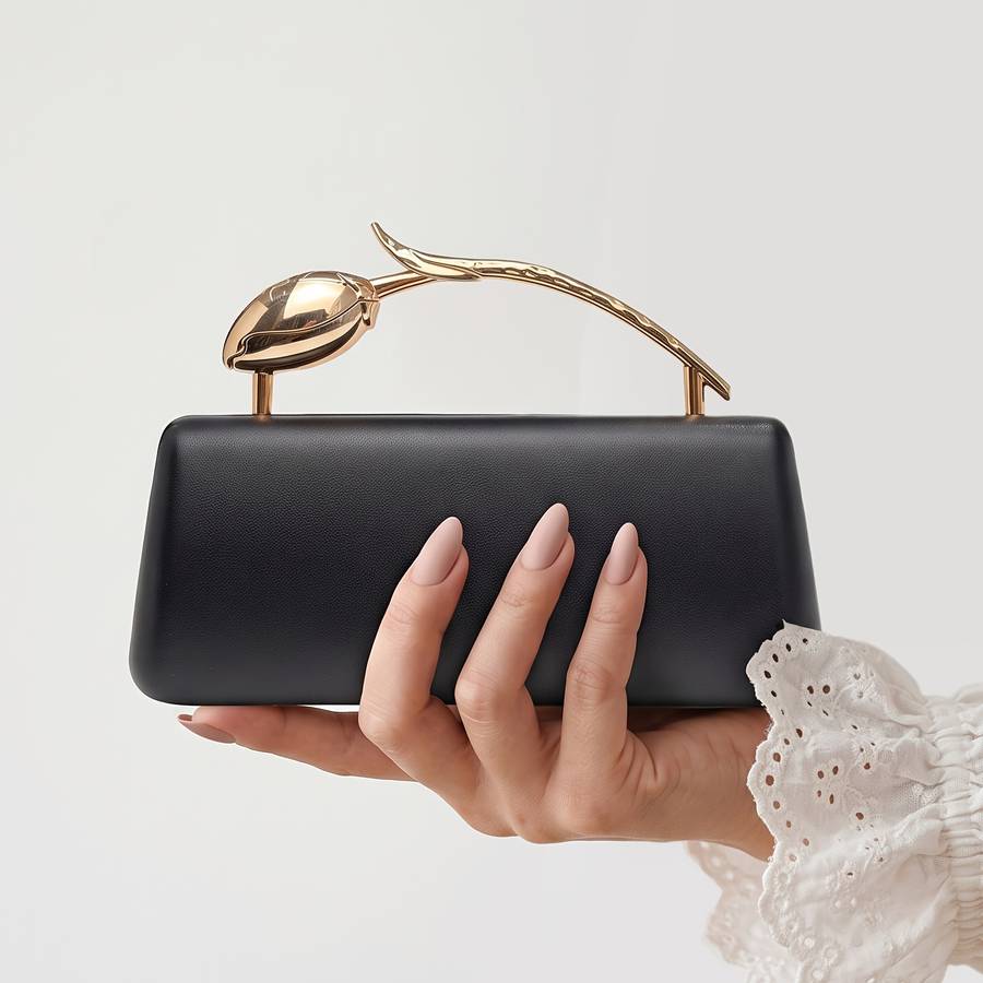 Women S Handbags Flower Plain White