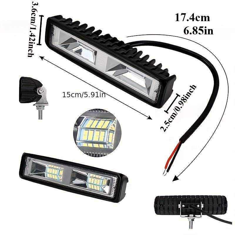 1pc 48W LED Work Light for Cars Motorcycles Trucks Boats Trailers & Off-Road Vehi
