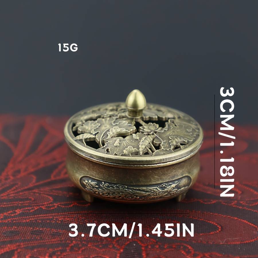 Incense Burner Color  New Style Lotus Leaf Dragon And Phoenix Incense Burner