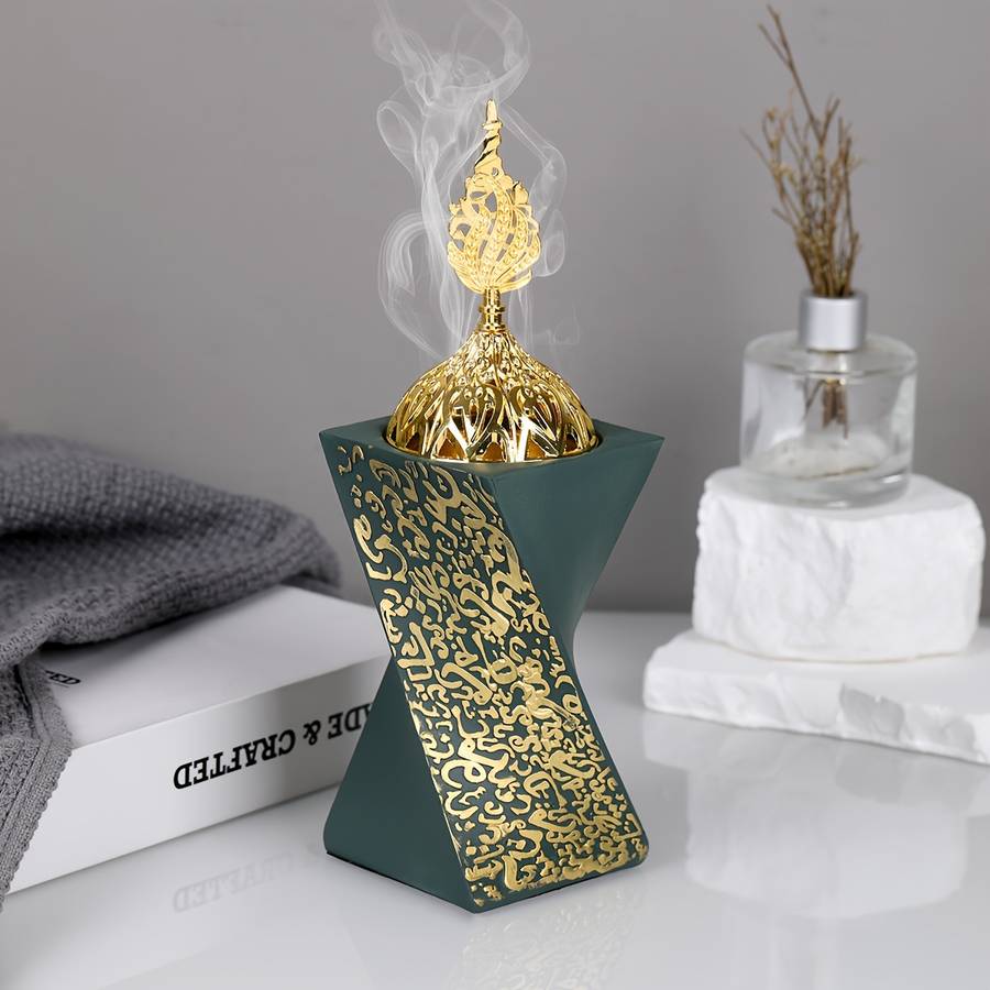 Incense Burner Color  Blue