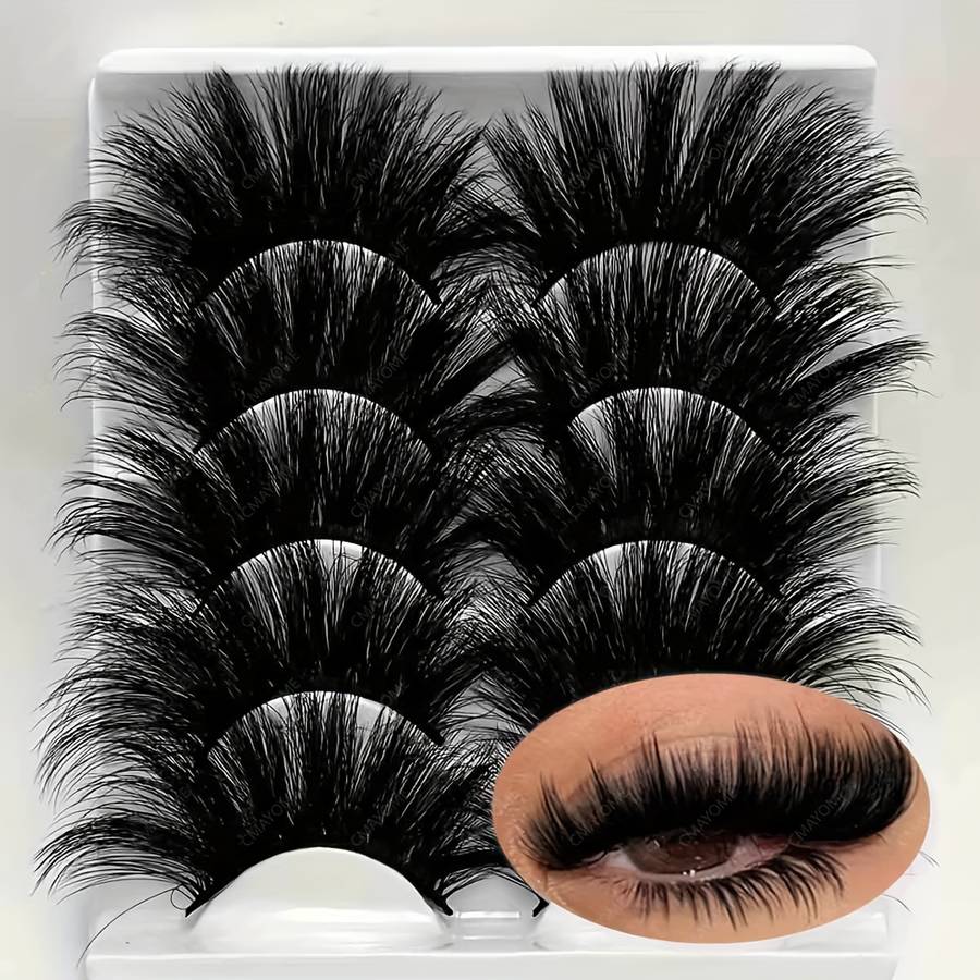 False Eyelashes Color 5P 86 Thick Formula