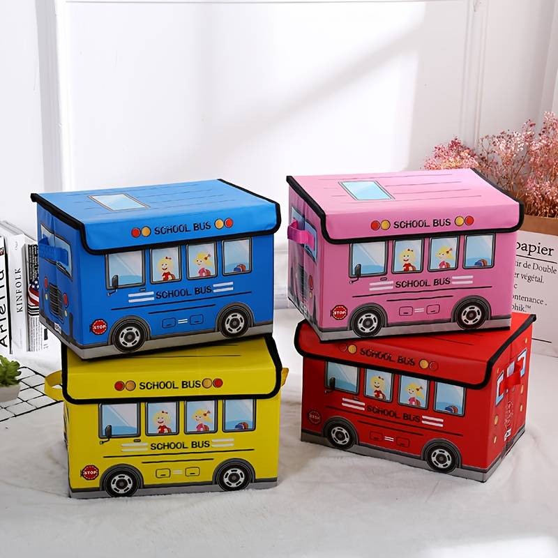 Storage And Organizationitems Blue School Bus