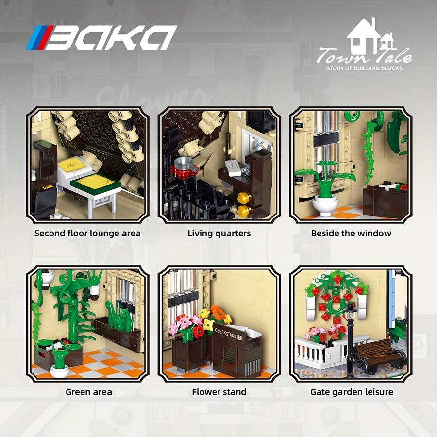 Building Toy Architectural Model Toy Set