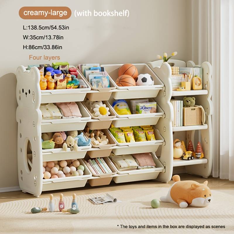 Storage And Organizationcolor Beige Size Three Layers Medium