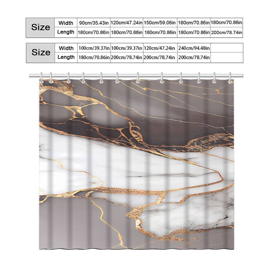Waterproof Shower Curtain Color Polychrome Size 90X180 89.99Cm*180.01Cm