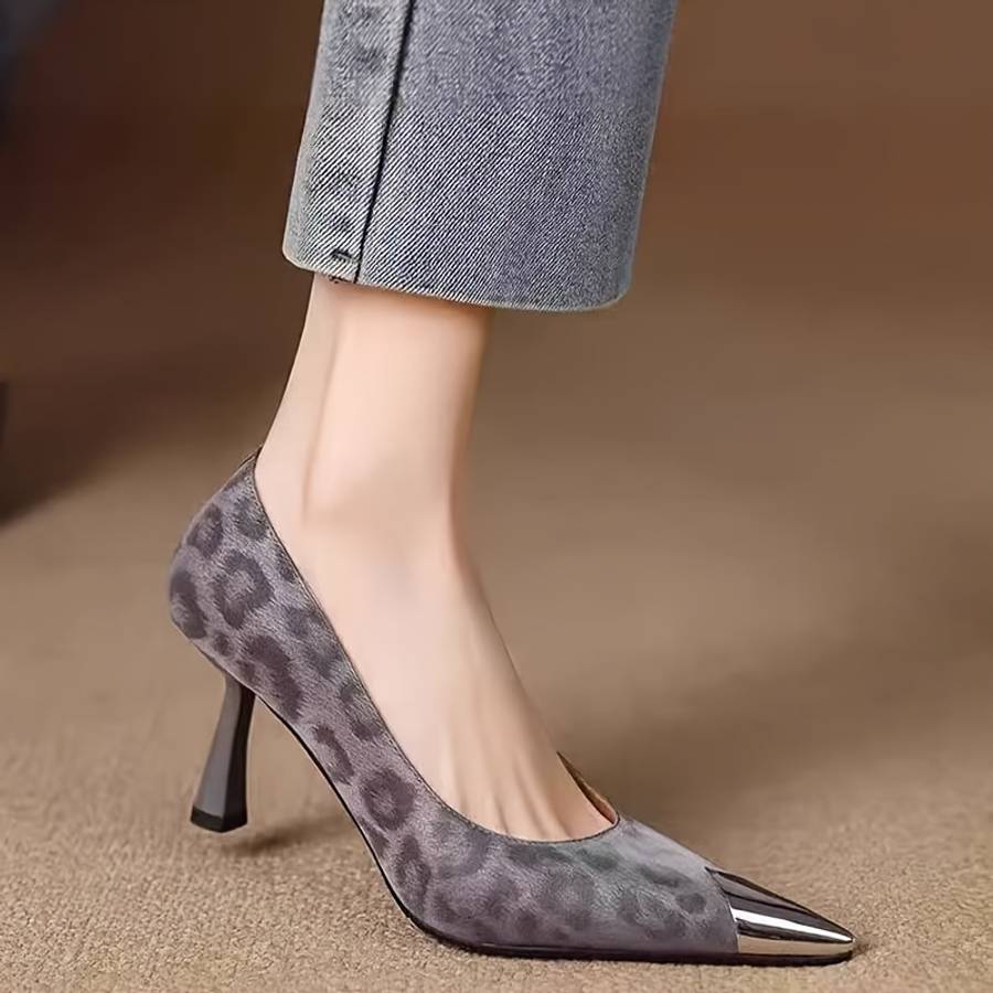 Women S High Heels Color Grey Sizeuk 4