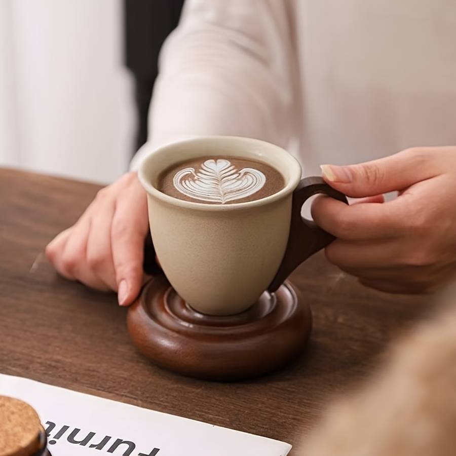 Water Cup Items One Set  Coffee Cup   Coaster