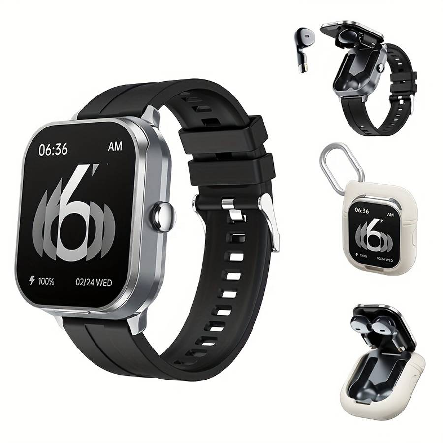 Rechargeable Wireless Earbuds Headphones Headset