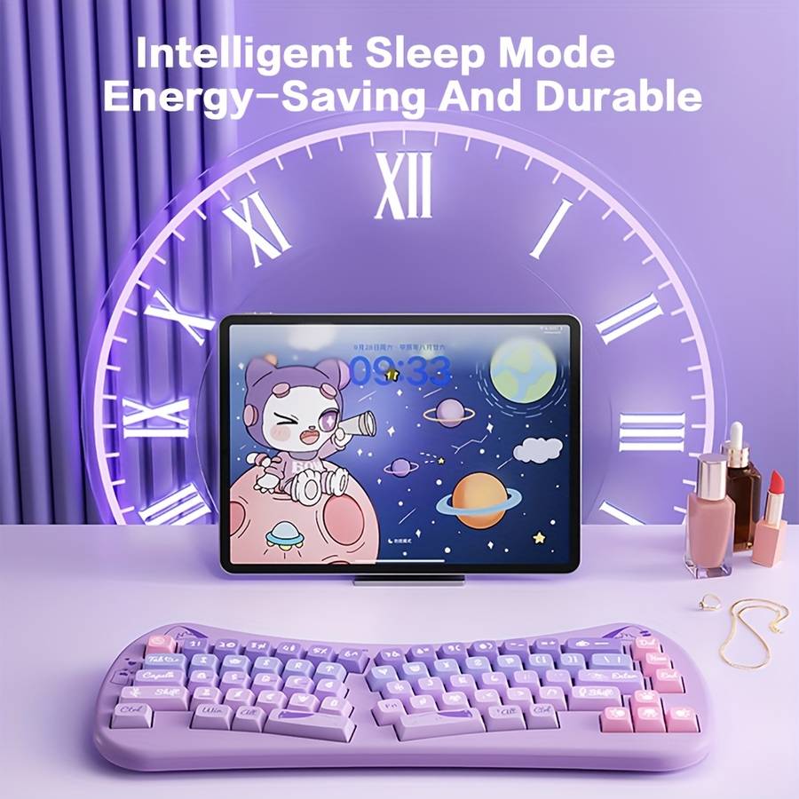 Keyboard Color Purple