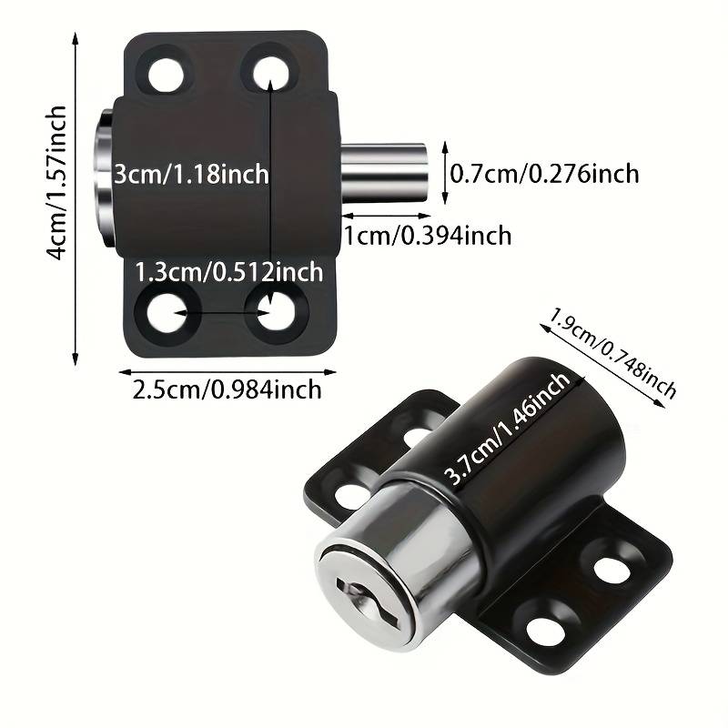 Lock Model 9 Piece Sliding Door Lock Set