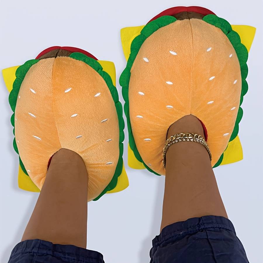 Cotton Slippers Color Yellowishbrown Sizeuk 7.5