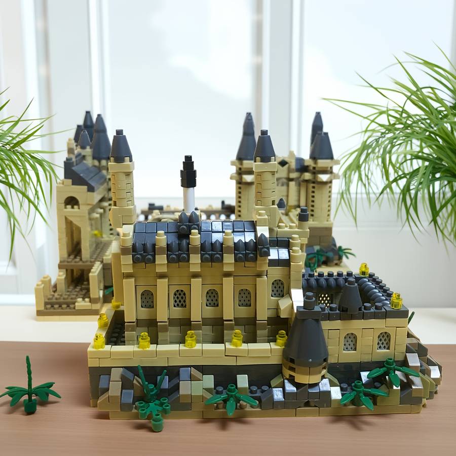 Building Toy Architectural Model Toy Set Model Castle 1100Pcs