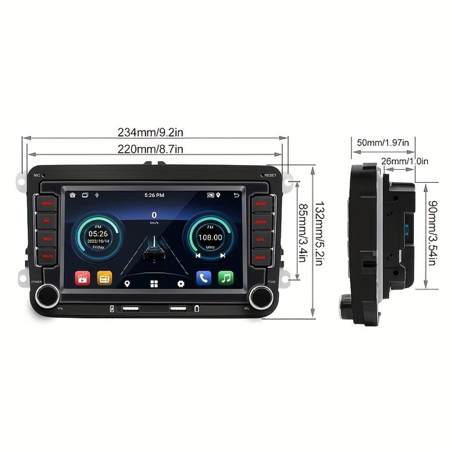 Car Audio  Entertainment System Items Car Stereo Radio For Vw