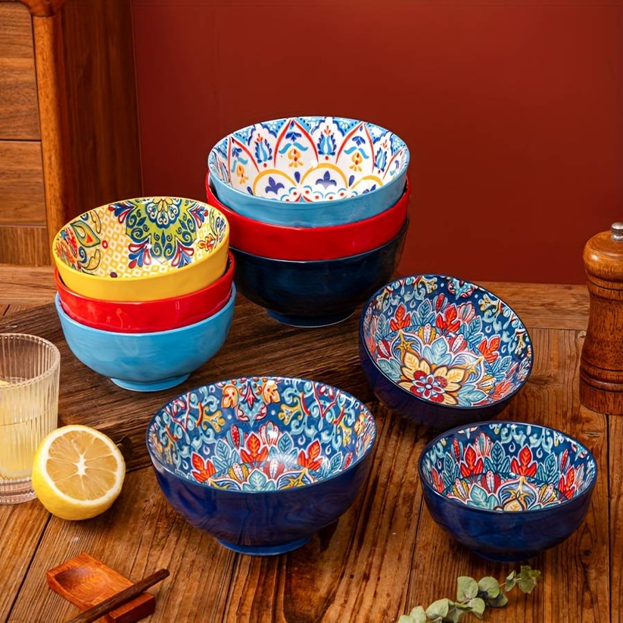 Bowl Color 1Set Of 2Pcs 11.43Cm Combination B