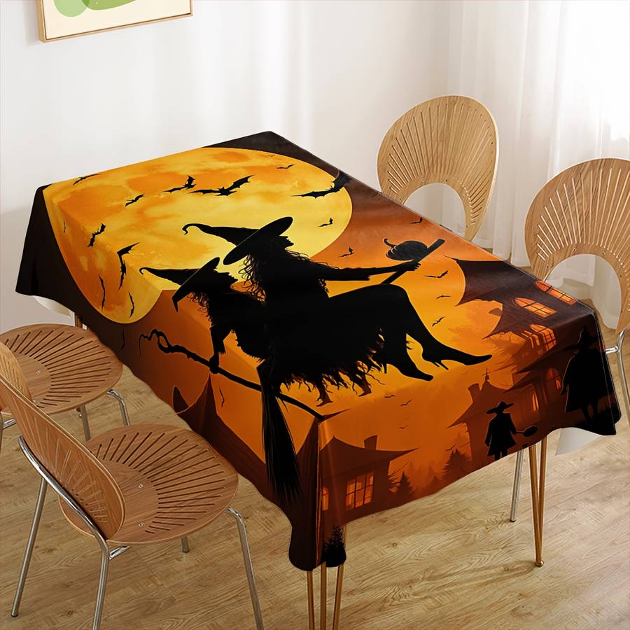 Halloween tablecloth decoration size 140cm x 180cm or 55.12in x 70.87in