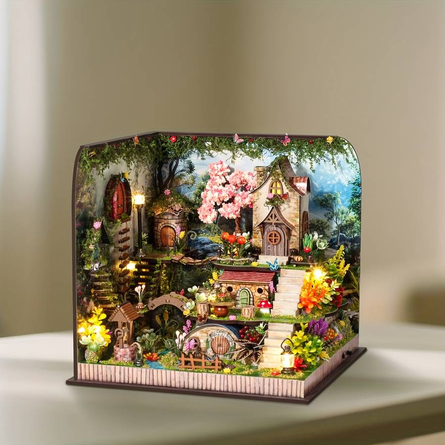 Building Toy Architectural Model Toy Set Items Forest Secret