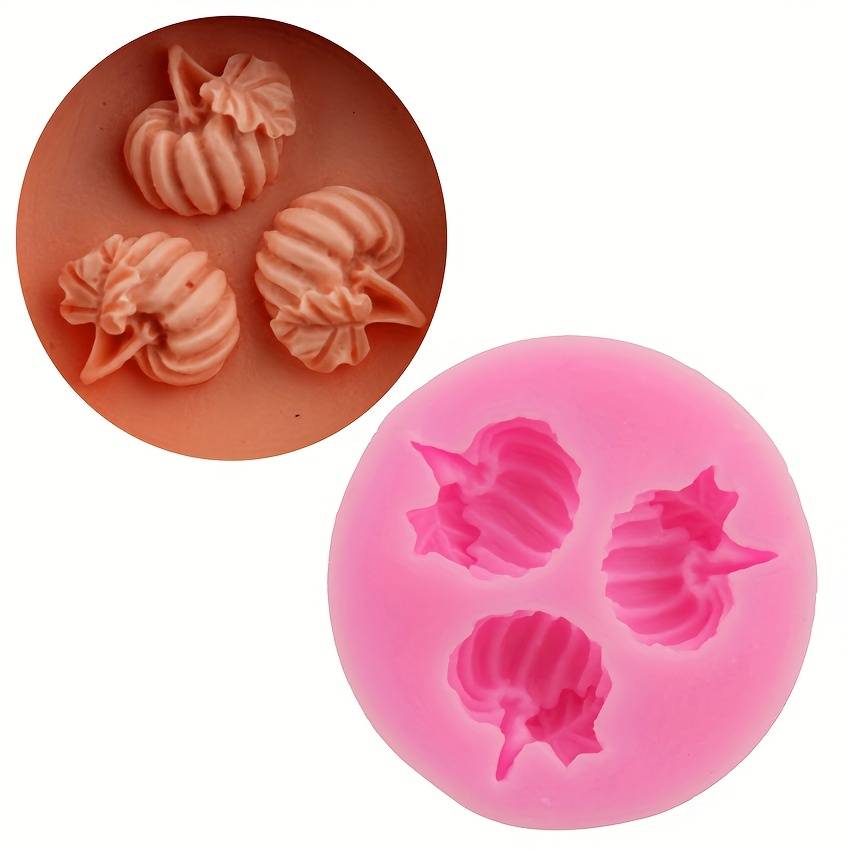Suitable For Baking Molds Items 3 In 1 Pumpkin Round Mold