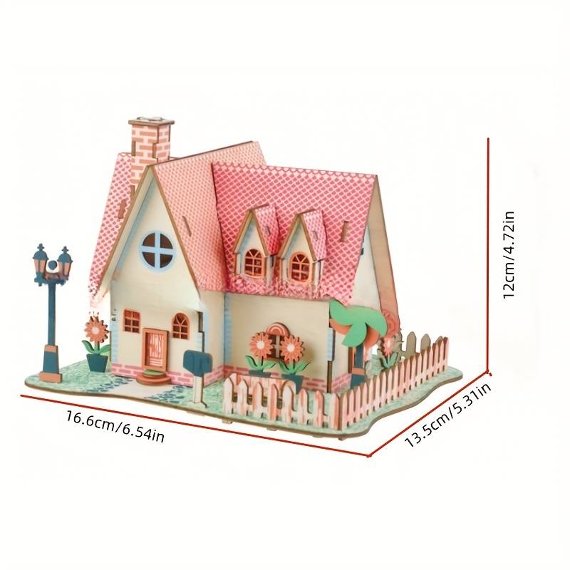 Building Toy Architectural Model Toy Set Style 2Pcs Set  Type B
