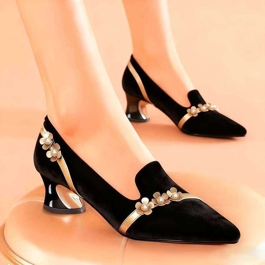 Women S High Heels Color Black Sizeuk 5.5