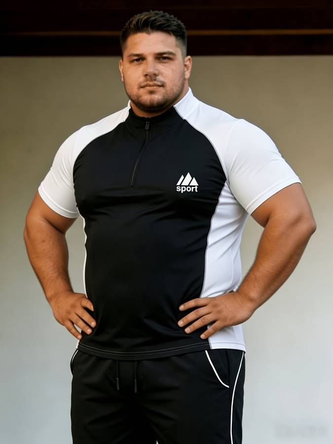 Men S Clothing Color Black & White Size 5Xl