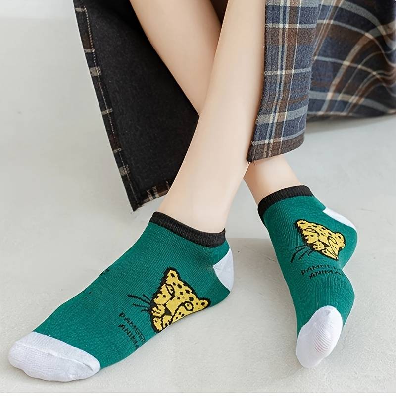 5 Pairs Mixed Color Randomly Sent One Size High Elastic Socks