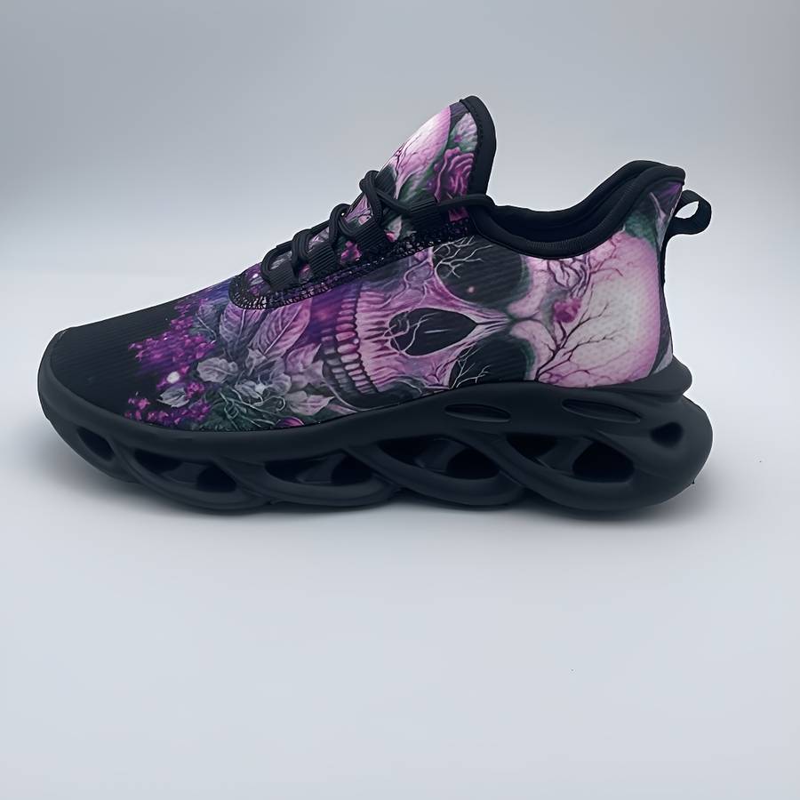Women S Sneakers Color Purple And Black Sizeuk 4.5