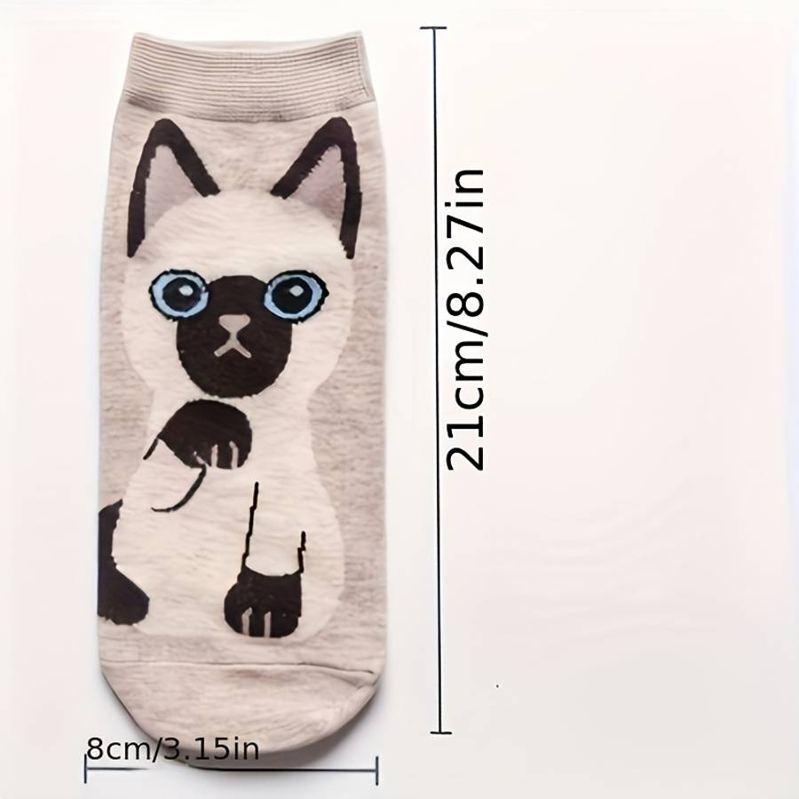 5 Pairs Mixed Color One Size High Elastic Socks